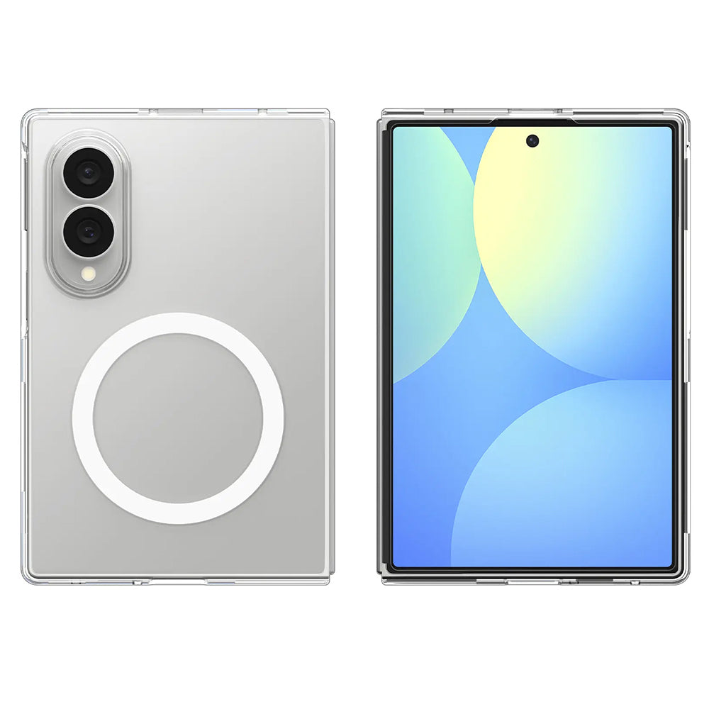 MagSafe maska za Samsung Galaxy Z Fold8 F971, Spigen, Air Skin, Prozirna Bijela ACS11952
