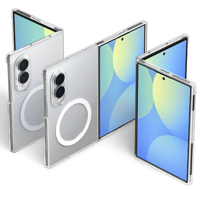 MagSafe maska za Samsung Galaxy Z Fold8 F971, Spigen, Air Skin, Prozirna Bijela ACS11952
