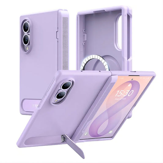 MagSafe futrola za Samsung Galaxy Z Fold8 F971, Torras, Ostand L1 Guardian, Svijetlo Ljubičasta