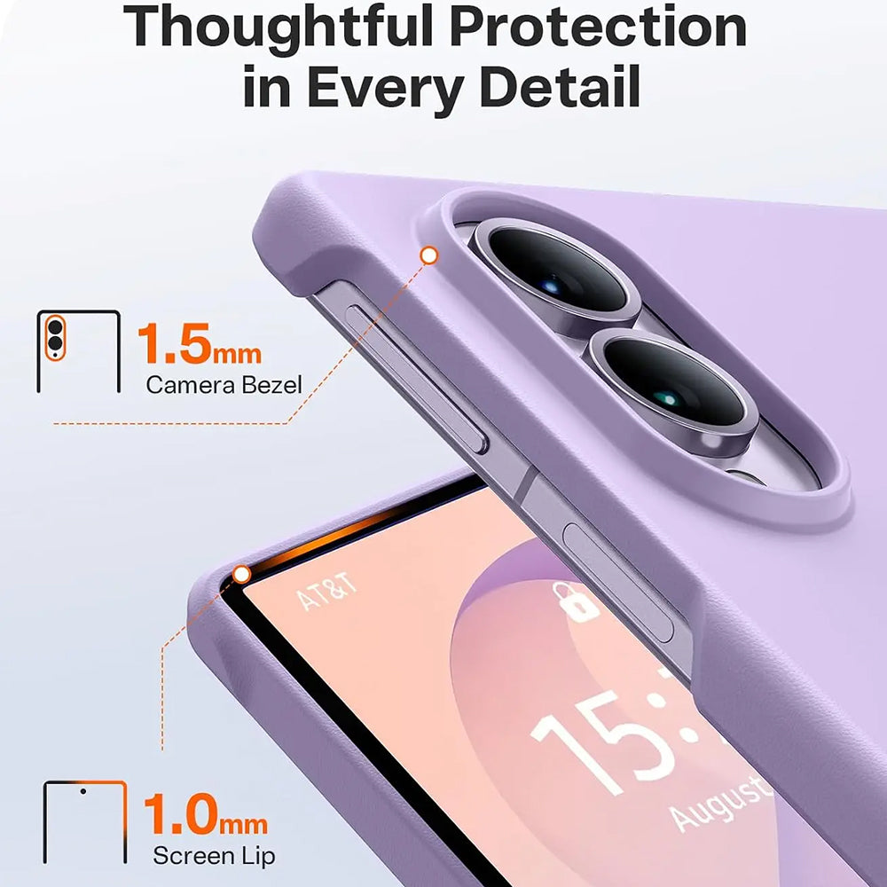 MagSafe futrola za Samsung Galaxy Z Fold8 F971, Torras, Ostand L1 Guardian, Svijetlo Ljubičasta