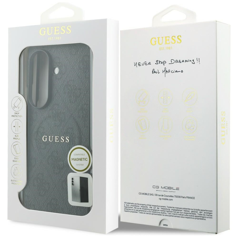 MagSafe futrola za Samsung Galaxy Z Fold8 Ultra F976, Guess, 4G Leather Classic, Crna