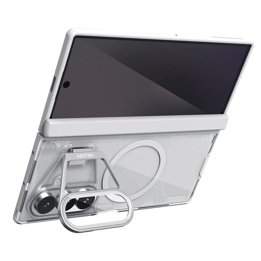 MagSafe futrola za Samsung Galaxy Z Fold8 Ultra F976, Nillkin, Iceblade Prop s izrezom za kameru, Siva