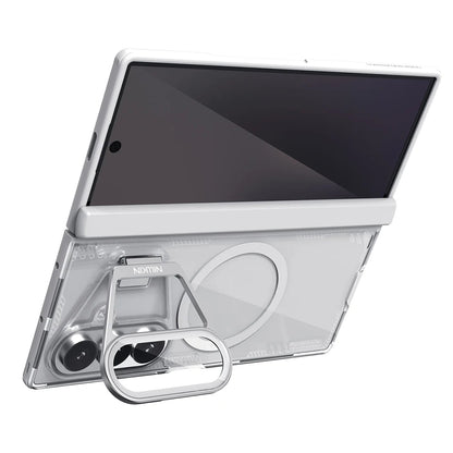 MagSafe futrola za Samsung Galaxy Z Fold8 Ultra F976, Nillkin, Iceblade Prop s izrezom za kameru, Siva