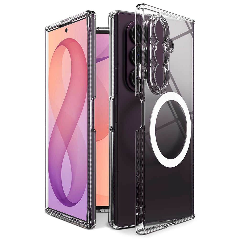 MagSafe futrola za Samsung Galaxy Z Fold8 Ultra F976, Ringke, Fusion, Prozirna