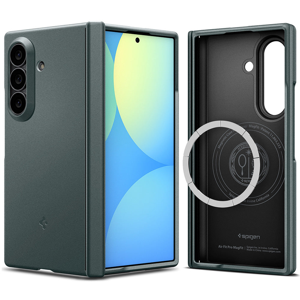 MagSafe maska za Samsung Galaxy Z Fold8 Ultra F976, Spigen, Air Fit Pro, Zelena ACS11493