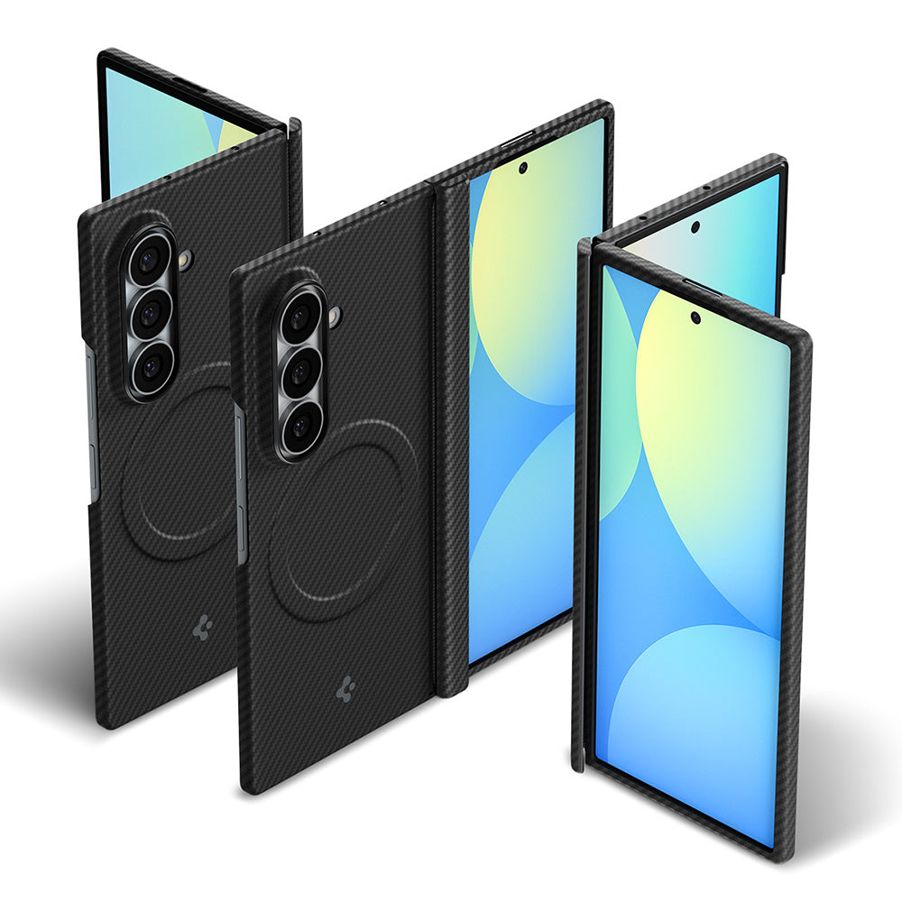 MagSafe maska za Samsung Galaxy Z Fold8 Ultra F976, Spigen, Air Skin, Crna ACS11510