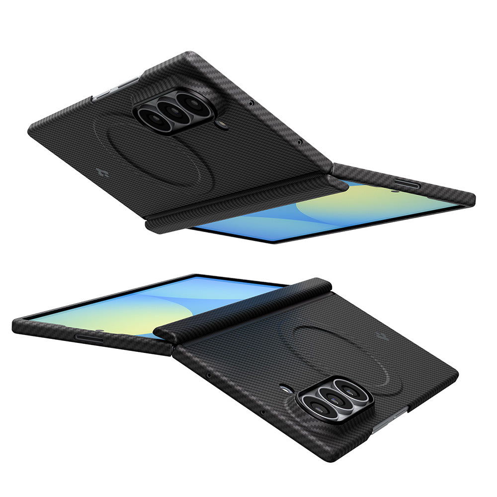 MagSafe maska za Samsung Galaxy Z Fold8 Ultra F976, Spigen, Air Skin, Crna ACS11510