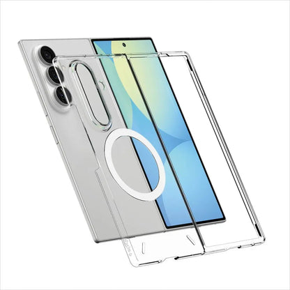 MagSafe futrola za Samsung Galaxy Z Fold8 Ultra F976, Spigen, Air Skin, Prozirna Bijela ACS11505