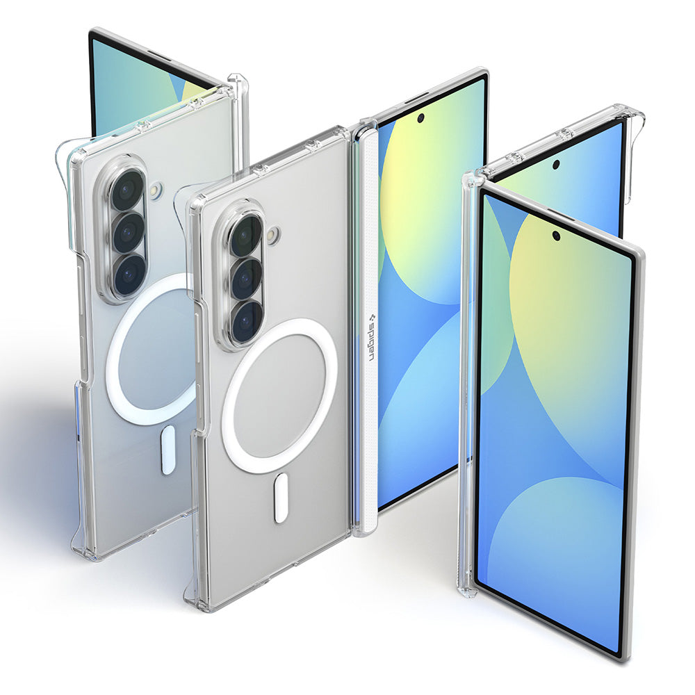 MagSafe maska za Samsung Galaxy Z Fold8 Ultra F976, Spigen, Air Skin Zero, Prozirna Bijela ACS11495