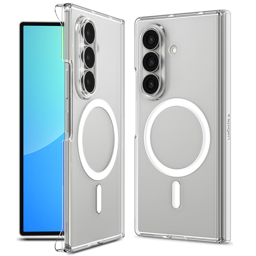 MagSafe maska za Samsung Galaxy Z Fold8 Ultra F976, Spigen, Air Skin Zero, Prozirna Bijela ACS11495