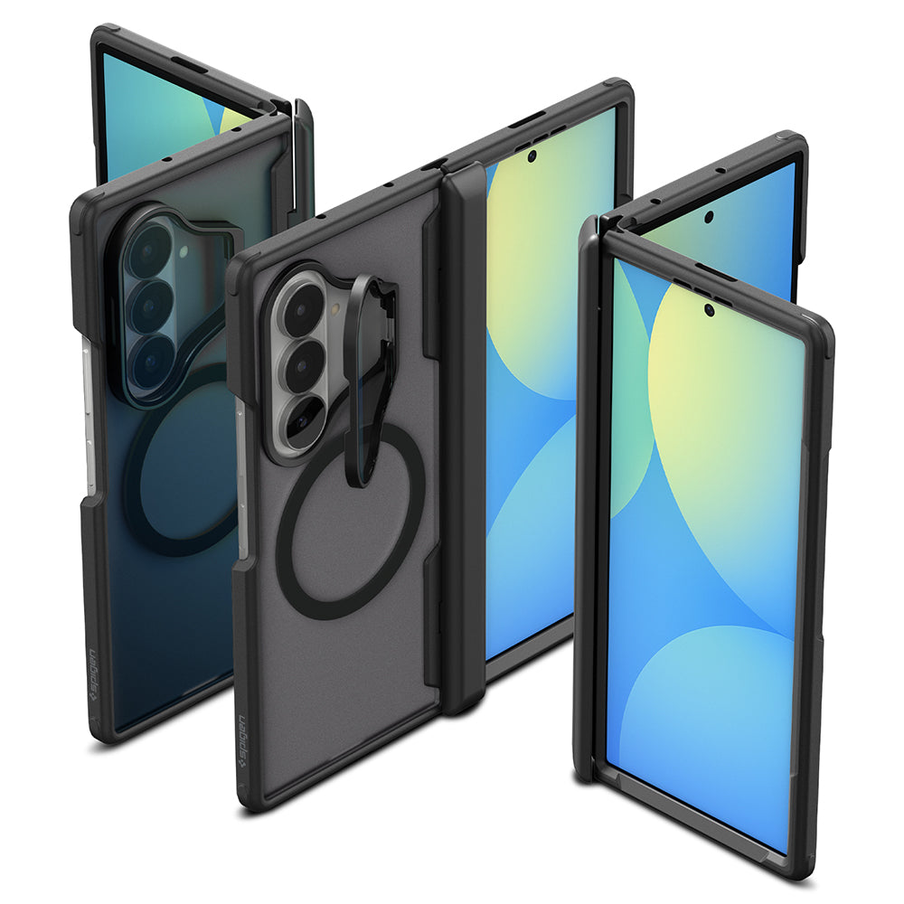 MagSafe futrola za Samsung Galaxy Z Fold8 Ultra F976, Spigen, Optik Armor Pro, Crna ACS11500