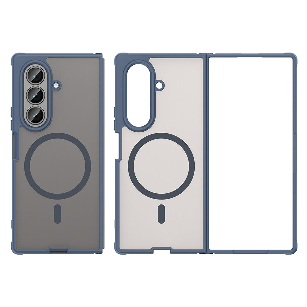 MagSafe futrola za Samsung Galaxy Z Fold8 Ultra F976, Techsuit, HaloFrost II, Tamnoplava