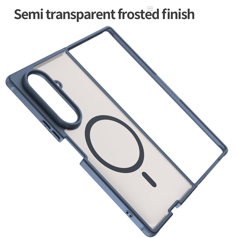 MagSafe futrola za Samsung Galaxy Z Fold8 Ultra F976, Techsuit, HaloFrost II, Tamnoplava