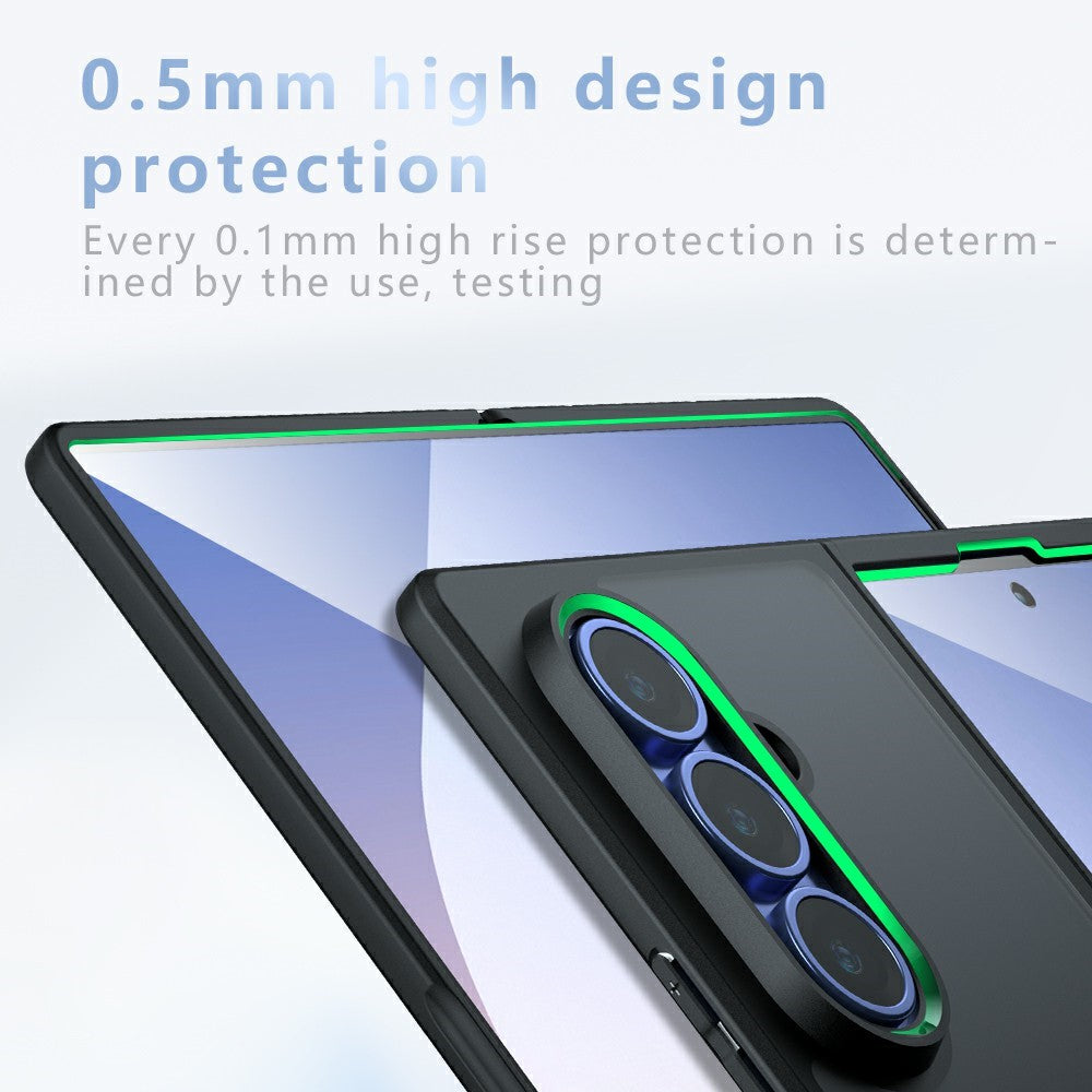 MagSafe futrola za Samsung Galaxy Z Fold8 Ultra F976, Techsuit, PureFrost, Crna Satenska