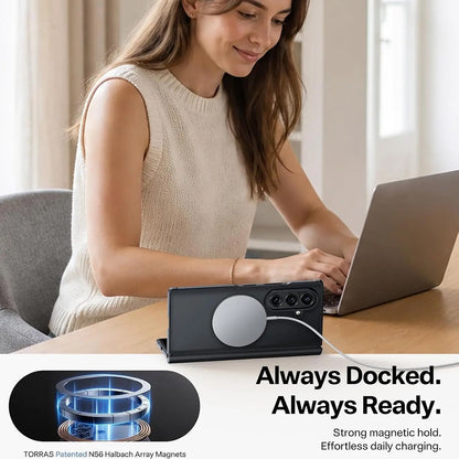 MagSafe futrola za Samsung Galaxy Z Fold8 Ultra F976, Torras, Guardian, Crna