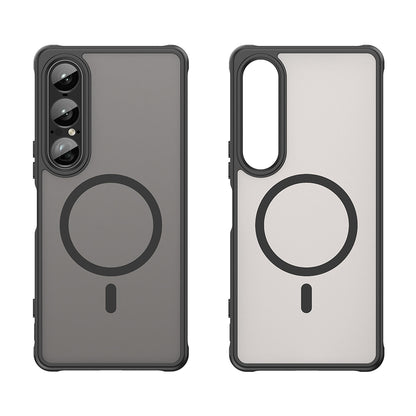MagSafe futrola za Sony Xperia 1 VII, Techsuit, HaloFrost II, Crna