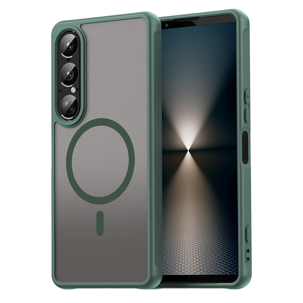 MagSafe futrola za Sony Xperia 1 VII, Techsuit, HaloFrost II, Zelena