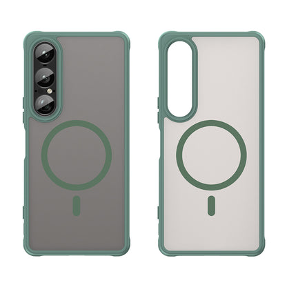 MagSafe futrola za Sony Xperia 1 VII, Techsuit, HaloFrost II, Zelena