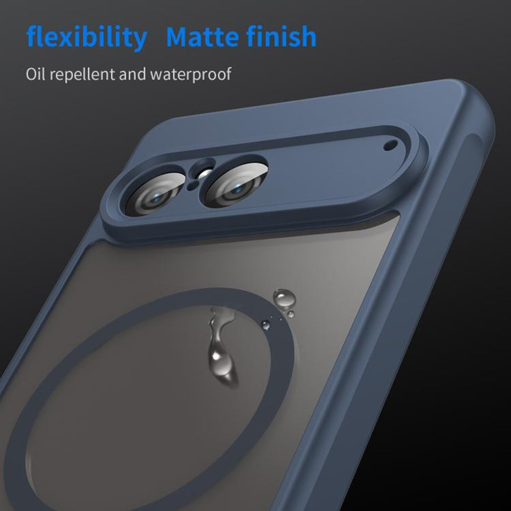 Futrola MagSafe za Sony Xperia 10 VII, Techsuit, HaloFrost II, Tamnoplava