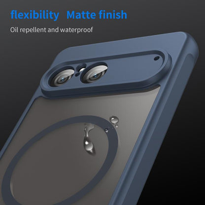 Futrola MagSafe za Sony Xperia 10 VII, Techsuit, HaloFrost II, Tamnoplava