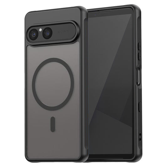 MagSafe futrola za Sony Xperia 10 VII, Techsuit, HaloFrost II, Crna