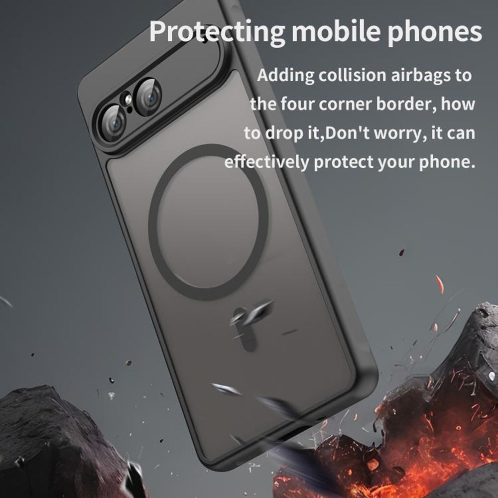 MagSafe futrola za Sony Xperia 10 VII, Techsuit, HaloFrost II, Crna