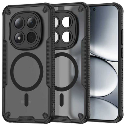 MagSafe futrola za Xiaomi Redmi Note 15 Pro 5G, Tech-Protect, Rugged Shield, Crna