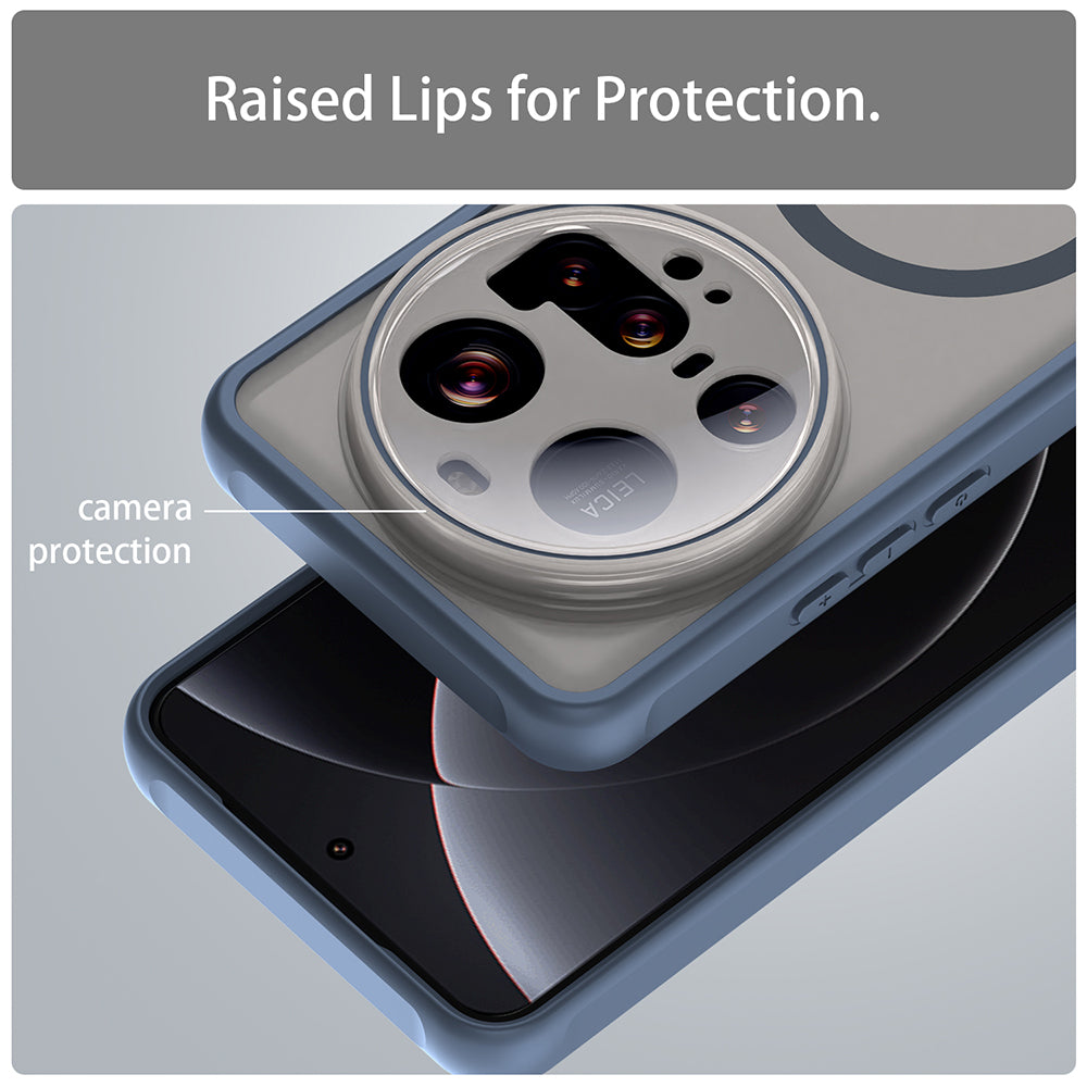 MagSafe futrola za Xiaomi 15 Ultra, Techsuit, HaloFrost II, Tamnoplava