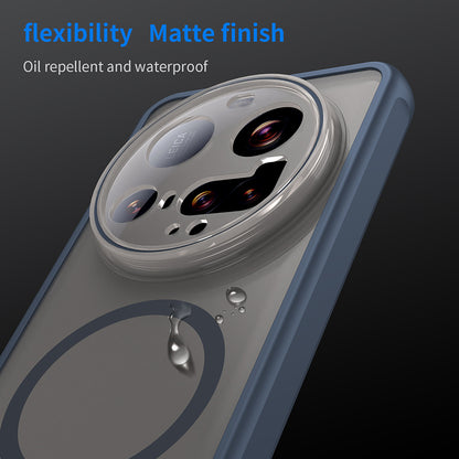 MagSafe futrola za Xiaomi 15 Ultra, Techsuit, HaloFrost II, Tamnoplava