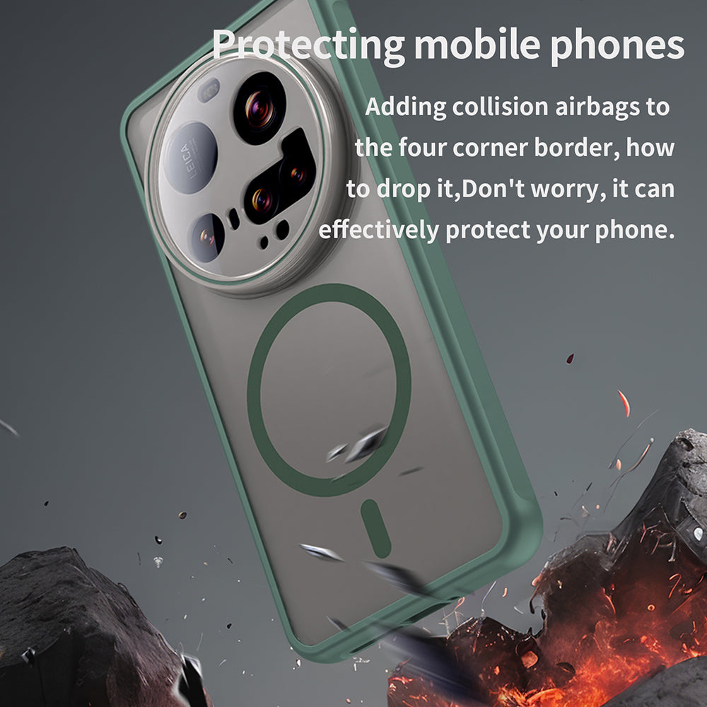 MagSafe futrola za Xiaomi 15 Ultra, Techsuit, HaloFrost II, Zelena