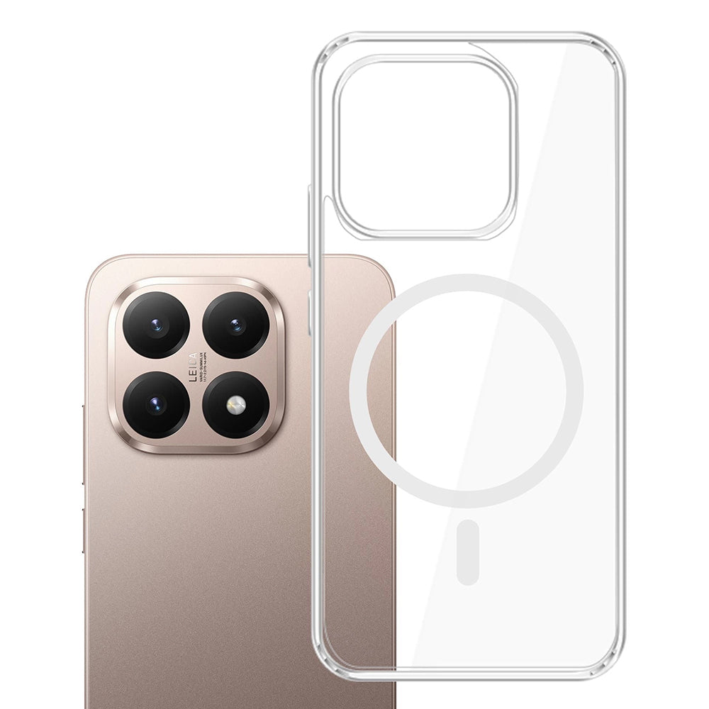 Futrola MagSafe za Xiaomi 15T, 3MK, Armor MagCase, Prozirna