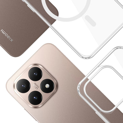 Futrola MagSafe za Xiaomi 15T, 3MK, Armor MagCase, Prozirna