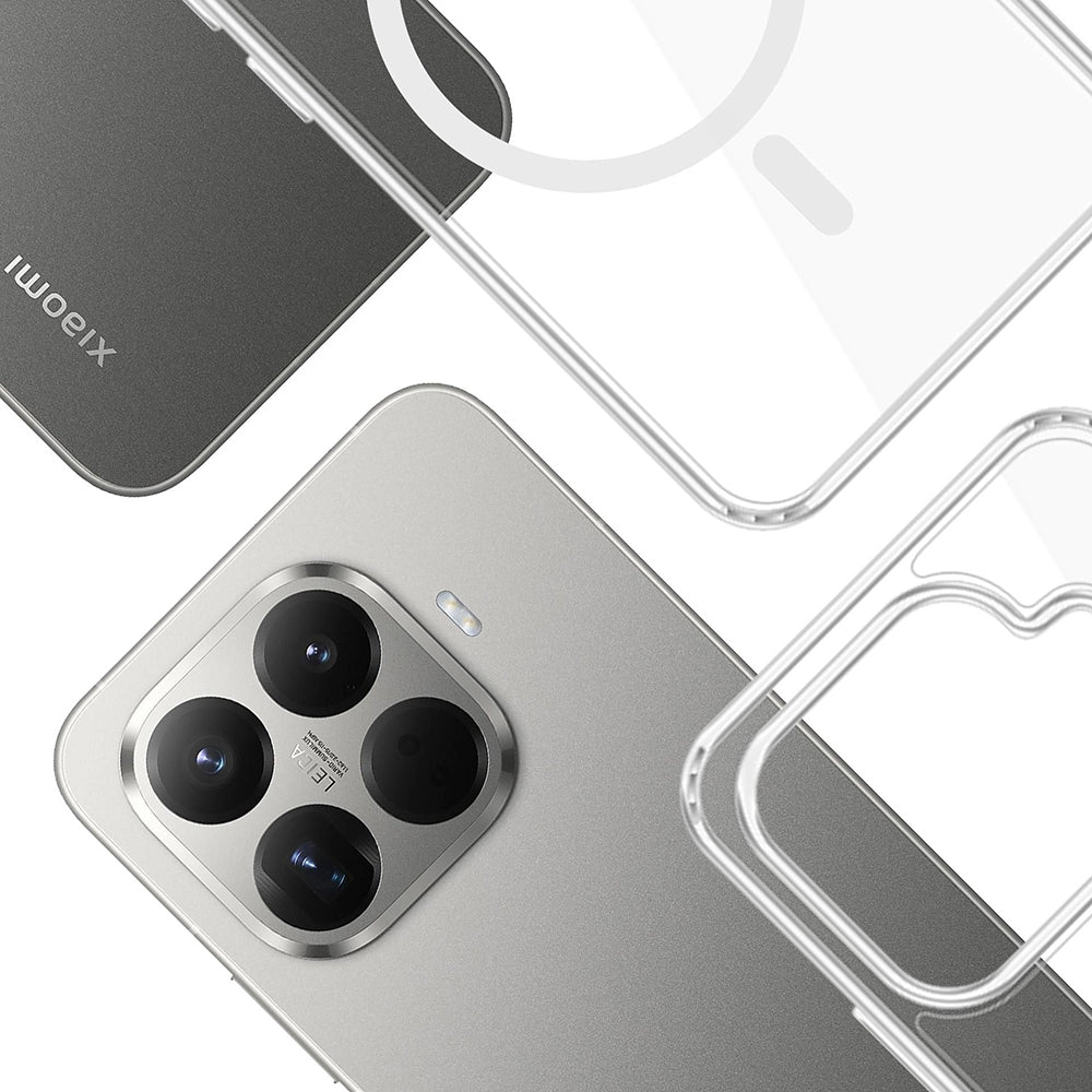 MagSafe futrola za Xiaomi 15T Pro, 3MK, Armor MagCase, Prozirna