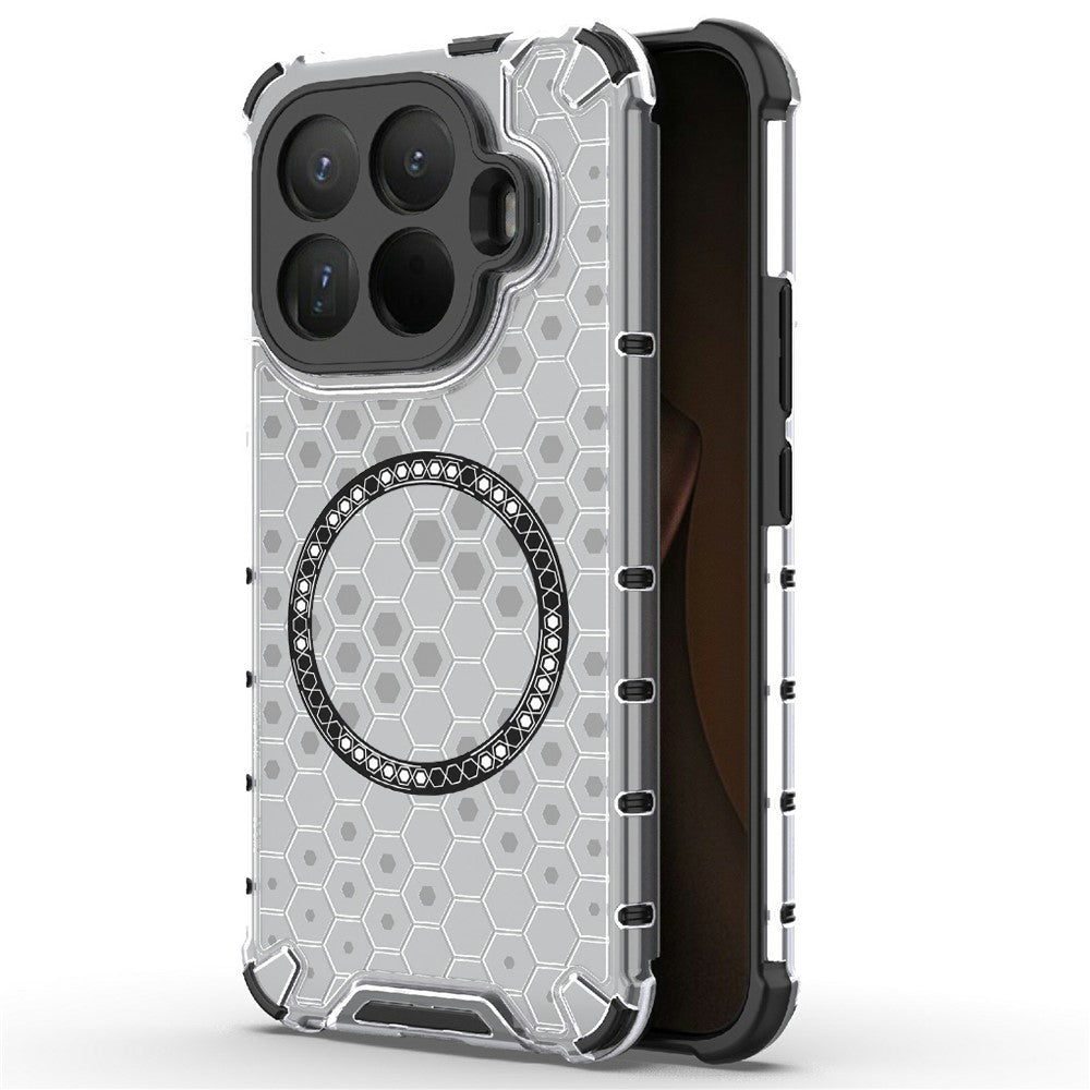 MagSafe futrola za Xiaomi 15T Pro, Techsuit, HoneyComb Shield, Bijela