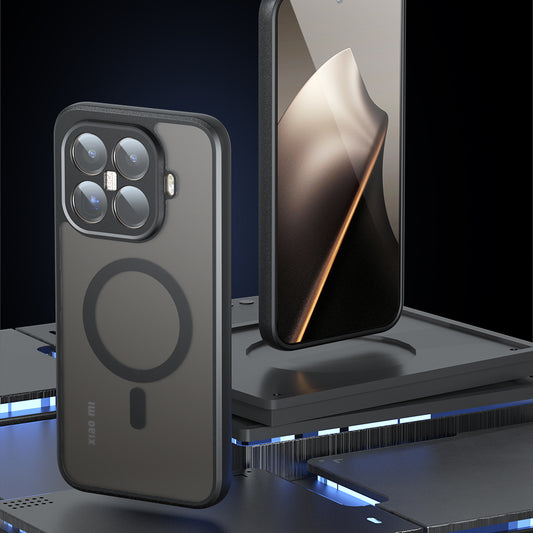 Futrola MagSafe za Xiaomi 15T Pro, Techsuit, PureFrost, Satin Crna