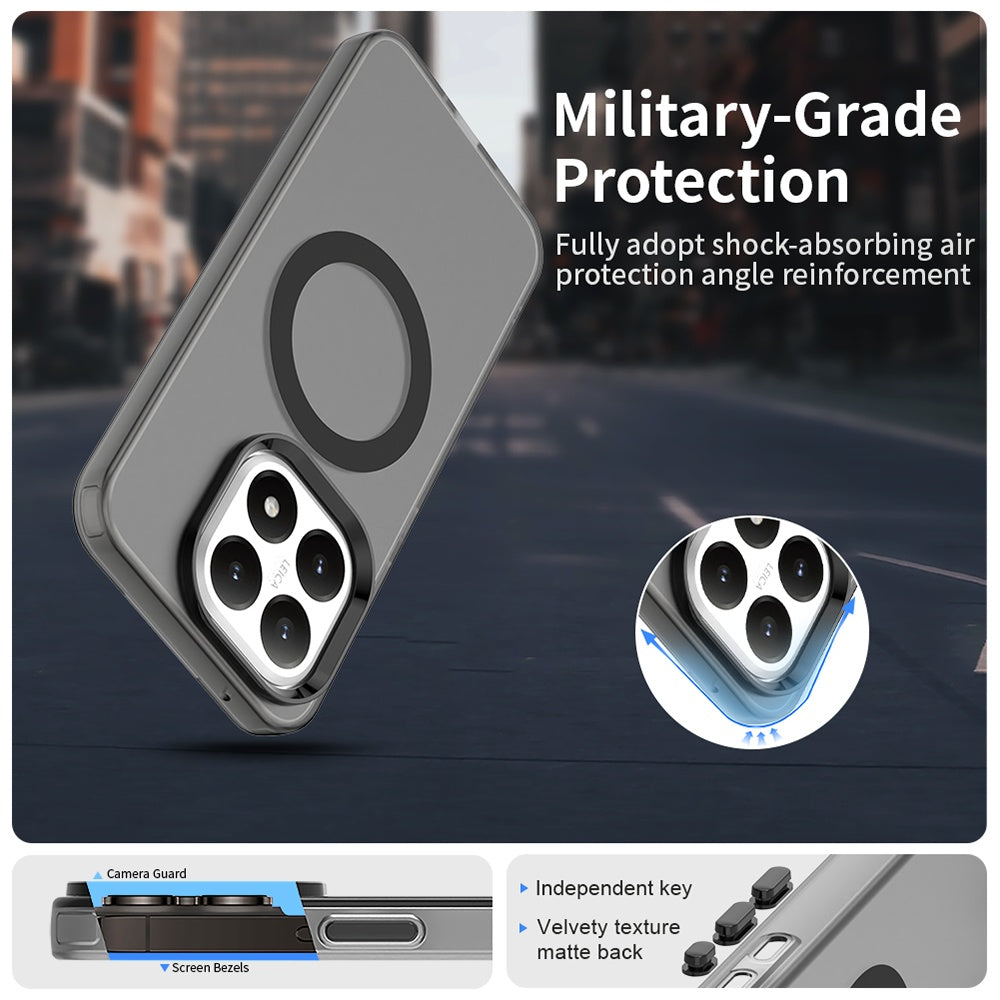 MagSafe futrola za Xiaomi 15T, Techsuit, CandyCase, Crna