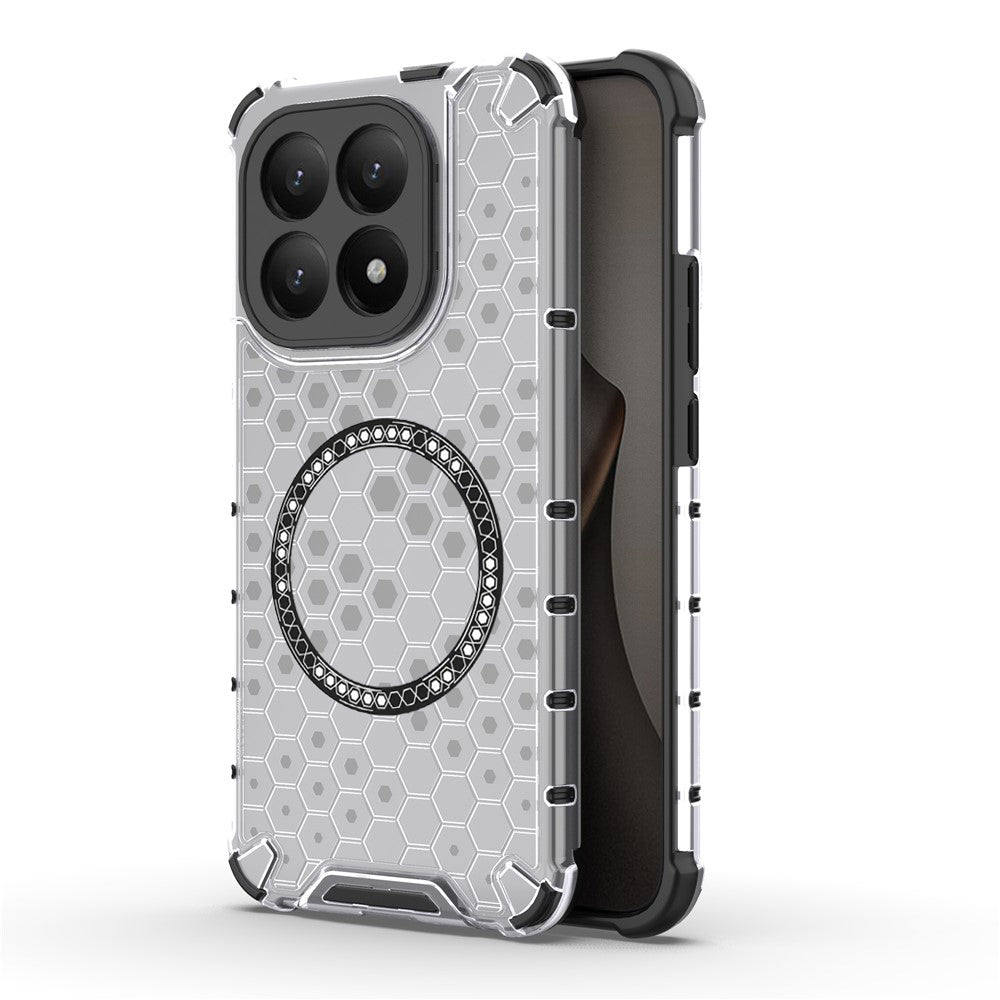 Futrola MagSafe za Xiaomi 15T, Techsuit, HoneyComb Shield, Bijela