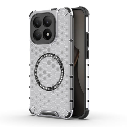 Futrola MagSafe za Xiaomi 15T, Techsuit, HoneyComb Shield, Bijela