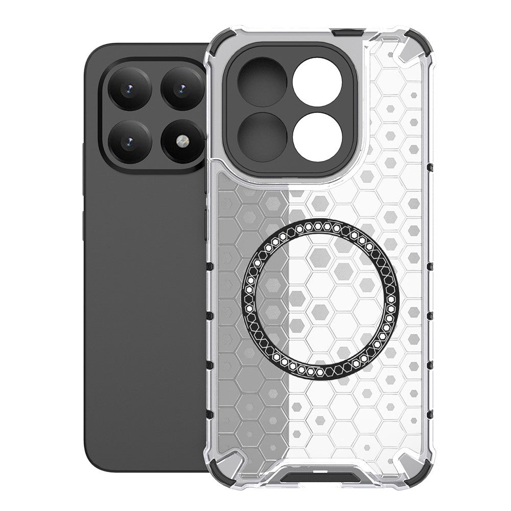 Futrola MagSafe za Xiaomi 15T, Techsuit, HoneyComb Shield, Bijela