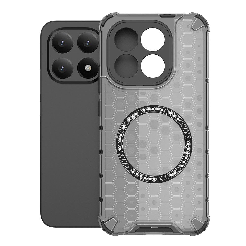 MagSafe futrola za Xiaomi 15T, Techsuit, HoneyComb Shield, Crna