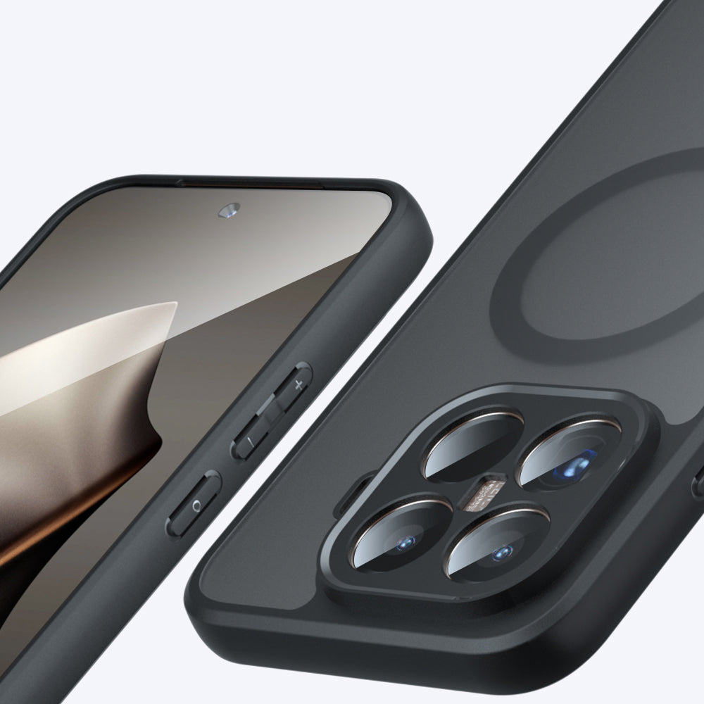 Futrola MagSafe za Xiaomi 15T, Techsuit, PureFrost, Satin Crna