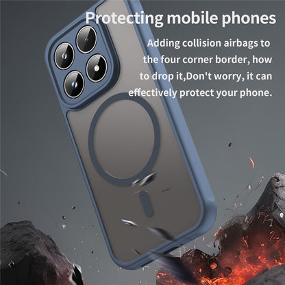 MagSafe futrola za Xiaomi 17, Techsuit, HaloFrost II, Tamnoplava