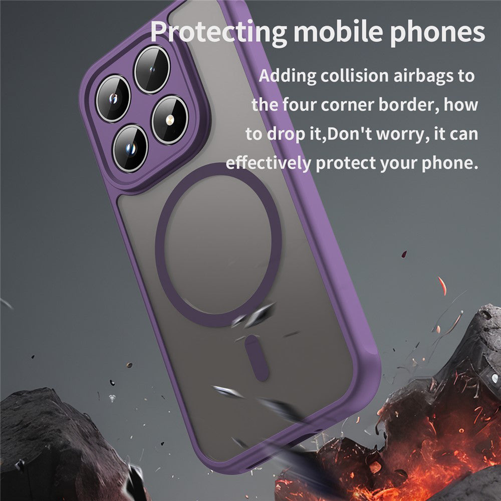 MagSafe futrola za Xiaomi 17, Techsuit, HaloFrost II, Ljubičasta