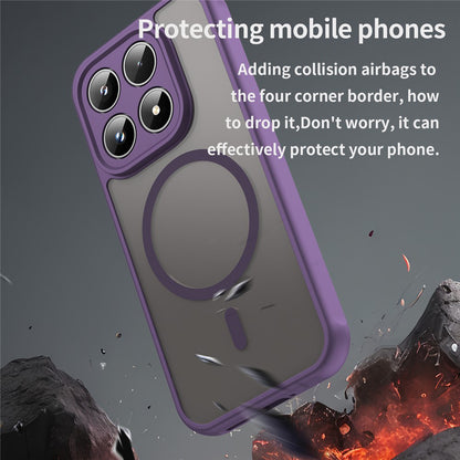 MagSafe futrola za Xiaomi 17, Techsuit, HaloFrost II, Ljubičasta