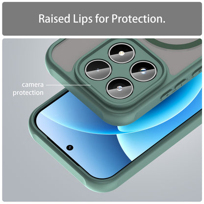 MagSafe futrola za Xiaomi 17, Techsuit, HaloFrost II, Zelena