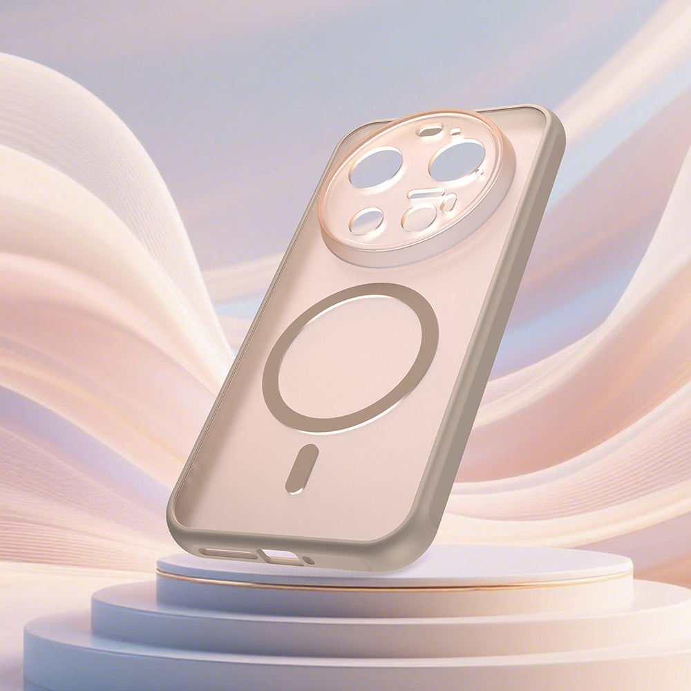 Futrola MagSafe za Xiaomi 17 Ultra, Techsuit, HaloFrost II, Zlatna