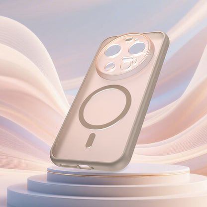 Futrola MagSafe za Xiaomi 17 Ultra, Techsuit, HaloFrost II, Zlatna