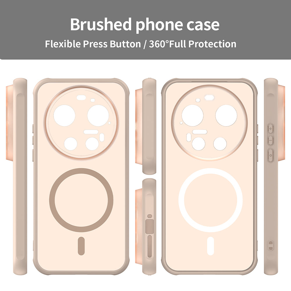 Futrola MagSafe za Xiaomi 17 Ultra, Techsuit, HaloFrost II, Zlatna