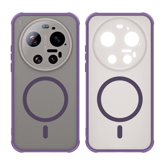 MagSafe futrola za Xiaomi 17 Ultra, Techsuit, HaloFrost II, Ljubičasta