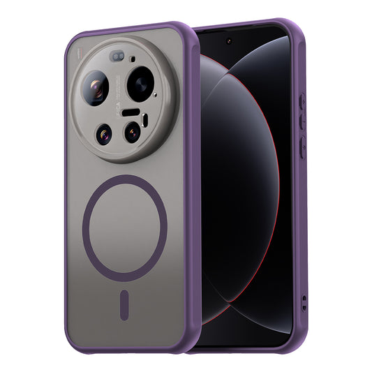 MagSafe futrola za Xiaomi 17 Ultra, Techsuit, HaloFrost II, Ljubičasta